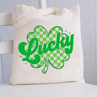 Lucky Canvas Tote Bag