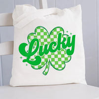 Lucky Canvas Tote Bag