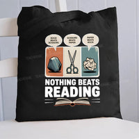 Nothings Beats Reading Canvas Tote Bag
