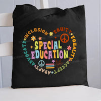 Special Education Inclusion Adapt Canvas Tote Bag
