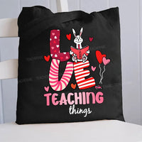 Love Teaching Things Canvas Tote Bag