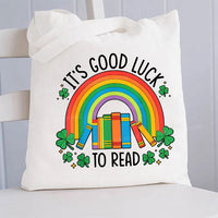 It'S Good Luck To Read Canvas Tote Bag