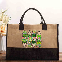 Personalized Name Saint Patrick's Day Cotton Tote Bag