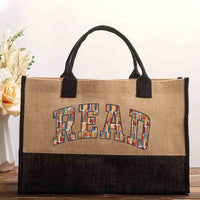 Read Book Fonts Fall In Love With Reading Cotton Tote Bag