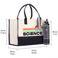 Science Teacher Cotton Tote Bag