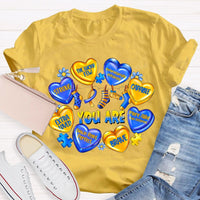 You Are Strong The Lucky Few Capable Brave Teacher T-shirt