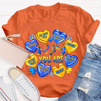 You Are Strong The Lucky Few Capable Brave Teacher T-shirt