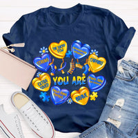 You Are Strong The Lucky Few Capable Brave Teacher T-shirt