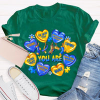 You Are Strong The Lucky Few Capable Brave Teacher T-shirt