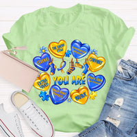 You Are Strong The Lucky Few Capable Brave Teacher T-shirt