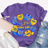 You Are Strong The Lucky Few Capable Brave Teacher T-shirt