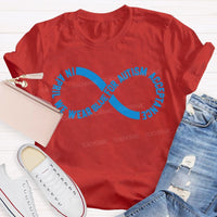 In April We Wear Blue For Autism Acceptance Teacher T-shirt