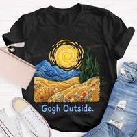 Gogh Outside Teacher T-shirt