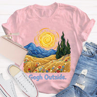 Gogh Outside Teacher T-shirt