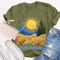Gogh Outside Teacher T-shirt