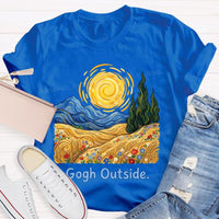 Gogh Outside Teacher T-shirt