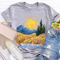 Gogh Outside Teacher T-shirt