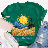 Gogh Outside Teacher T-shirt