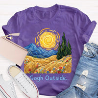 Gogh Outside Teacher T-shirt