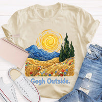 Gogh Outside Teacher T-shirt