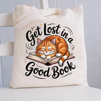 Get Lost In A Good Book Canvas Tote Bag