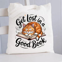 Get Lost In A Good Book Canvas Tote Bag