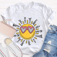 Happy Last Day Of School Graphic Teacher T-shirt