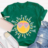 Happy Last Day Of School Graphic Teacher T-shirt