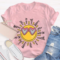 Happy Last Day Of School Graphic Teacher T-shirt