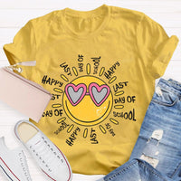 Happy Last Day Of School Graphic Teacher T-shirt