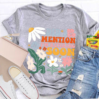 Did I Mention I'm Retiring Soon Floral Teacher T-shirt