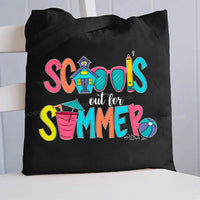 School'S Out For Summer Canvas Tote Bag