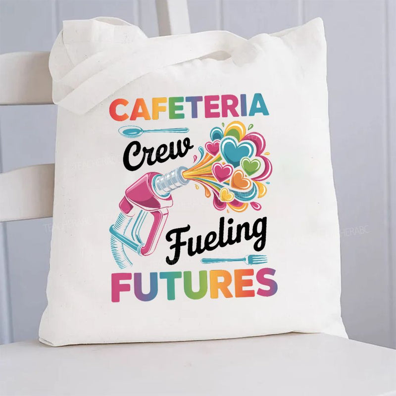 Cafeteria Crew Fueling Futures Canvas Tote Bag