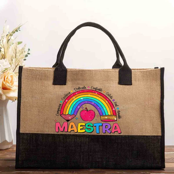 Maestra Cotton Tote Bag