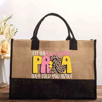 I'M The Awesome Para They Told You About Cotton Tote Bag