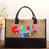 Personalized Name Cafeteria Dream Team Cotton Tote Bag