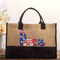 Para Independence Day Cotton Tote Bag