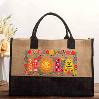 Floral Hola Cotton Tote Bag