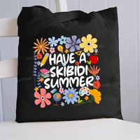 Have A Skibidi Summer Canvas Tote Bag
