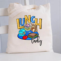 Lunch Lady Nutritional Balance Canvas Tote Bag