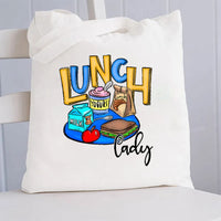 Lunch Lady Nutritional Balance Canvas Tote Bag