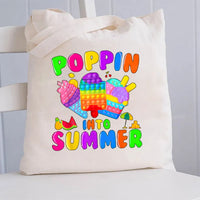 Popping Into Summer Canvas Tote Bag