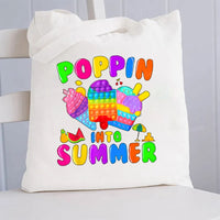 Popping Into Summer Canvas Tote Bag