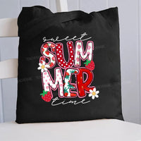 Sweet Summer Time Canvas Tote Bag