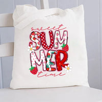Sweet Summer Time Canvas Tote Bag