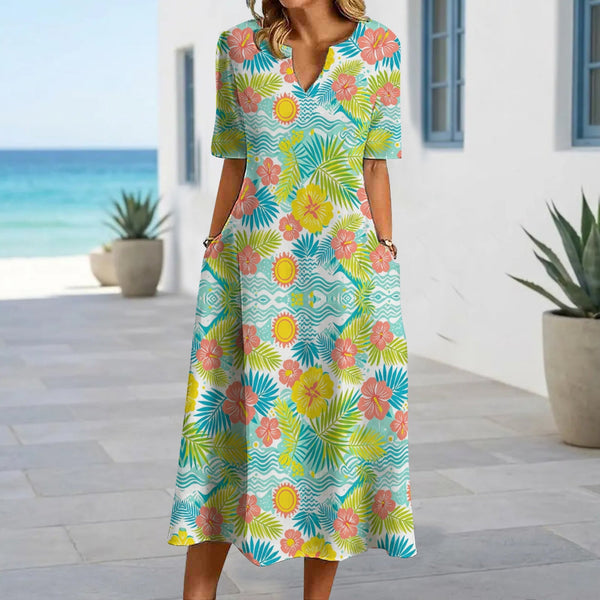 Light Green Beach Vibes Dress
