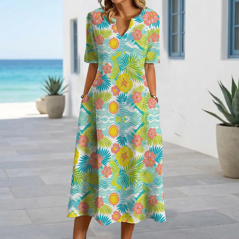 Light Green Beach Vibes Dress