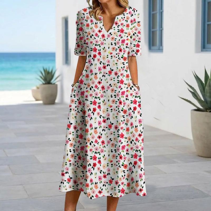 Bright Day Floral Dress