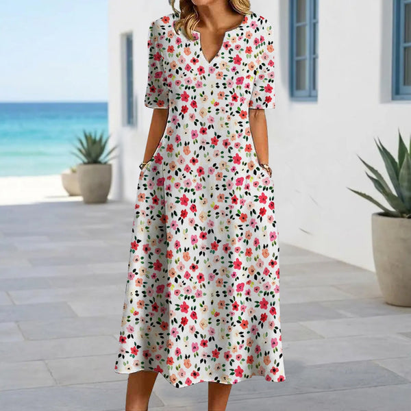Bright Day Floral Dress