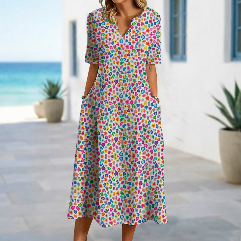 Colorful Dot Dress